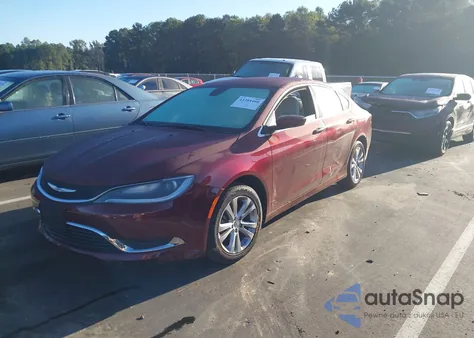 2016 Chrysler 200 Limited z USA, uszkodzony, nr VIN 1C3CCCABXGN177713
